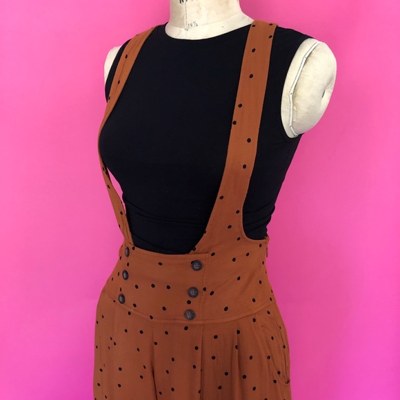 Free People Pants - Free People | Polka Dot Overalls